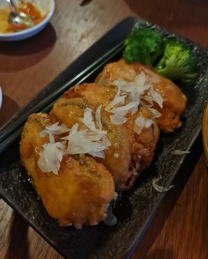 Tofu patties ~ 22/12/22 at Empress in Central Singapore