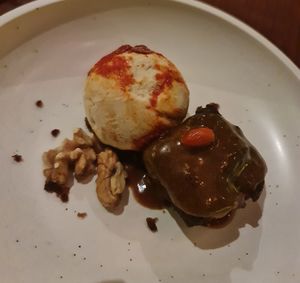 Brownie with Ice cream ~ 22/12/22 at Empress in Central Singapore