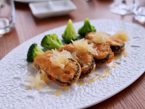 Tofu Fish Patties - photo provided by Prive at Empress in Central Singapore
