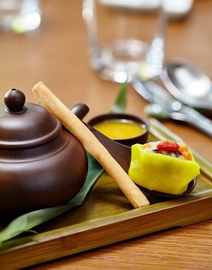 Teapot - photo provided by Prive at Empress in Central Singapore