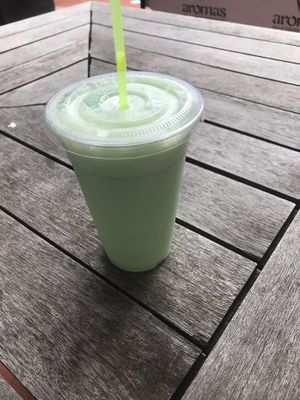 Lime shake at VeganBurgz in Fortitude Valley