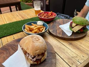 Yum at VeganBurgz in Fortitude Valley