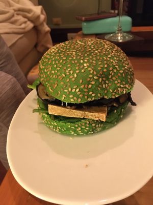 Stacks on with tasty tofu! at VeganBurgz in Fortitude Valley