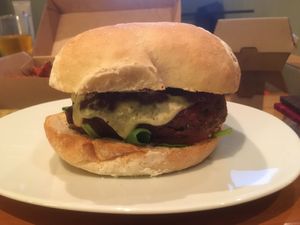  Chickn Me Out - very substantial, great herby taste. Excellent   at VeganBurgz in Fortitude Valley