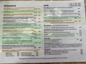 Good Menu (Dec 22). Green is vegan, yellow is vegetarian  at Suburban West End in South Brisbane