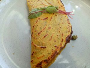 Vegan crepe at Suburban West End in South Brisbane