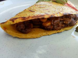 Crepe filling at Suburban West End in South Brisbane