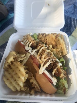 Feather free chicken Sub  at Suburban West End in South Brisbane