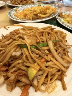 Tallarines con verdura  at Chino Playa in Torremolinos