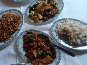 Menu of the day for two at Chino Playa in Torremolinos