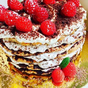 Tarta Italiana de nueces at Super Kisscake in Madrid