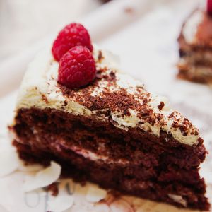 Black forest healthy version at Super Kisscake in Madrid