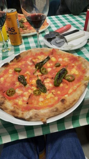 Infernale vegana at Verde Rucola in Cordoba