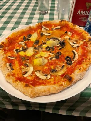 4 Stagioni Vegana at Verde Rucola in Cordoba