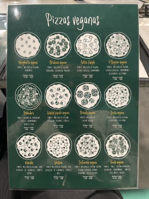 Menu  at Verde Rucola in Cordoba