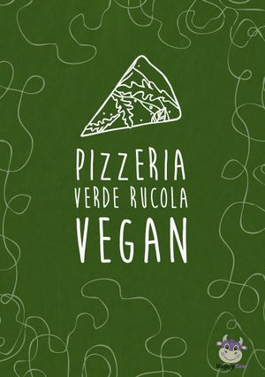 vegan menu ( outside ) at Verde Rucola in Cordoba