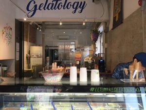 Back  at Gelatology in Barcelona