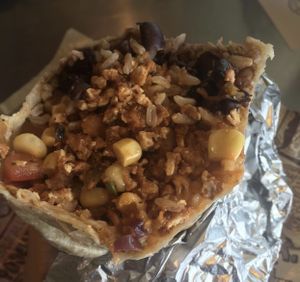 Sofrita burrito  at Chipotle in Midland