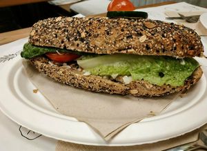 Ciabatta multicereale at Ovita in Bari