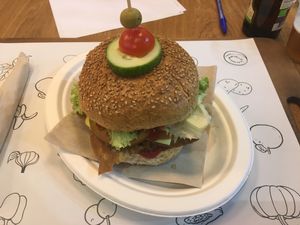 Burger  at Ovita in Bari