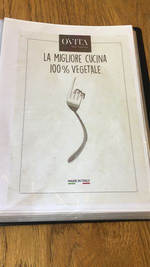 100% vegan e biologico, no OGM  at Ovita in Bari