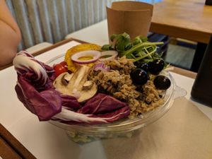 Mare e monti salad at Ovita in Bari