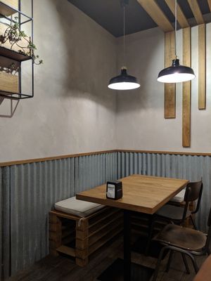 Nice deco interior at Ovita in Bari