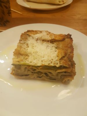 Lasagna at Ovita in Bari