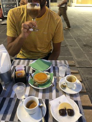 Breakfast with caffè leccese at Ovita in Bari