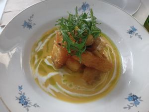 Yuca Sevillana... Order this! at Vegani in Sevilla