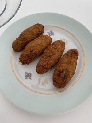 Croquettes  at Vegani in Sevilla