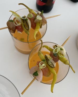 Gazpacho   at Vegani in Sevilla