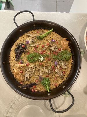 Cous cous #Veganuary at Vegani in Sevilla