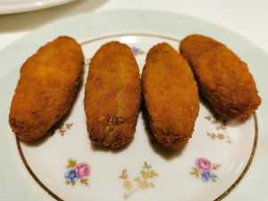 Croquetas at Vegani in Sevilla
