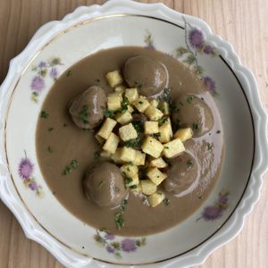 Veatballs  at Vegani in Sevilla