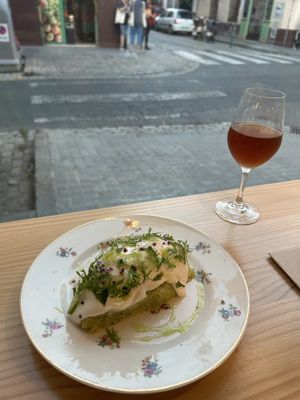 Smashed potato  at Vegani in Sevilla