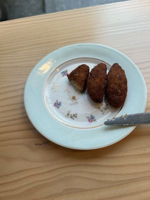 Croquettes   at Vegani in Sevilla