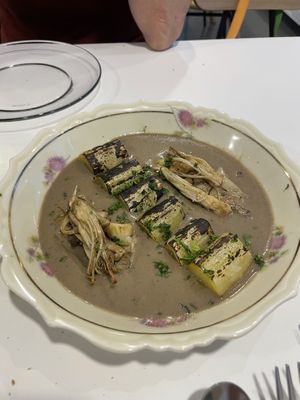 Leeks  at Vegani in Sevilla