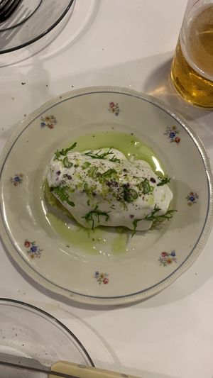 broccoli and potato  at Vegani in Sevilla