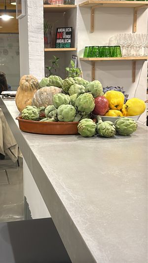 Verse biologische producten   at Vegani in Sevilla