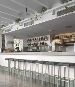 La barra   at Vegani in Sevilla