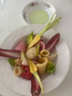 Verduras crujientes  at Vegani in Sevilla