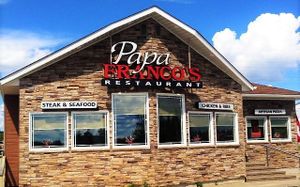 Papa Franco's Restaurant - Storefront at Papa Franco's in Kapuskasing