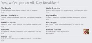 Breakfast Sides at Back To The Grind in Kapuskasing