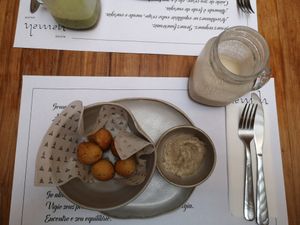 Pão de beijo at Namah Bistro in Belo Horizonte