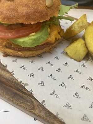 Cheddar burger 🍔  at Namah Bistro in Belo Horizonte