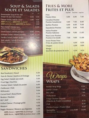 Fries and more at Chez Lizette in Kapuskasing