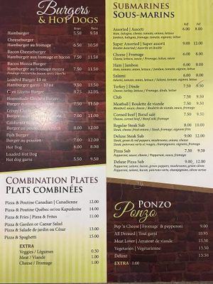 Combination at Chez Lizette in Kapuskasing