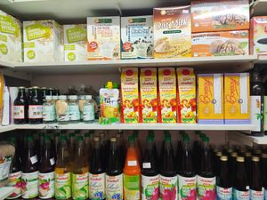 Variety of products at Nutrimax Organic in Northeast Singapore