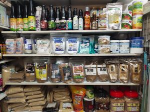 Variety of products at Nutrimax Organic in Northeast Singapore